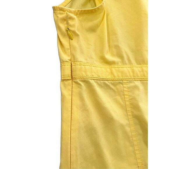 Express Design Studio Women Yellow Sleeveless Blouse Small - Picture 3 of 7